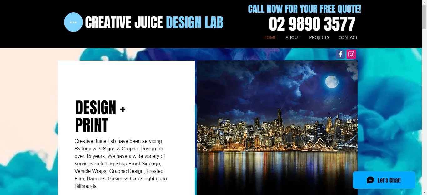 Creative Juice Website